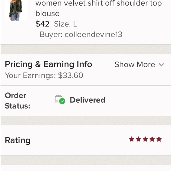 women velvet shirt off shoulder top blouse - Picture 6 of 7